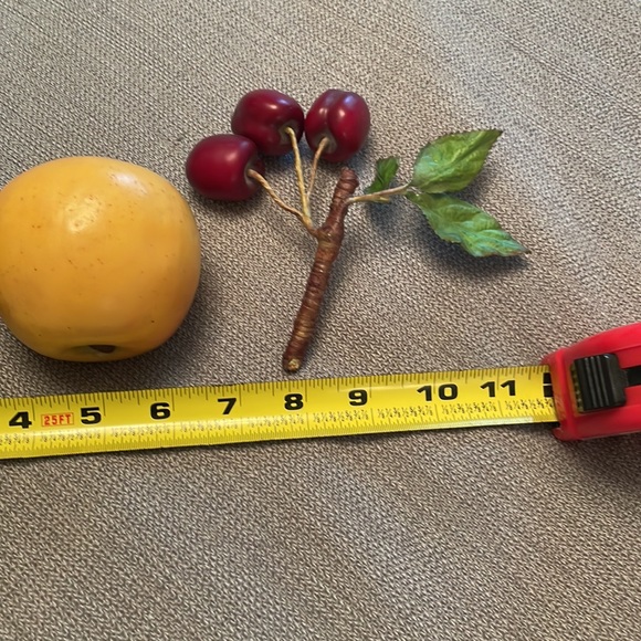 Faux Artificial Fruit Set of 3 Lifelike - Picture 4 of 6